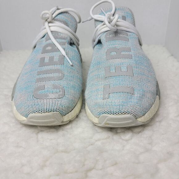 adidas NMD Human Race Trail x Pharrell x BBC Men's Sneaker Size 10 Cotton Candy - Picture 2 of 13
